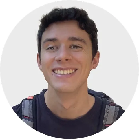 a person smiling for the camera